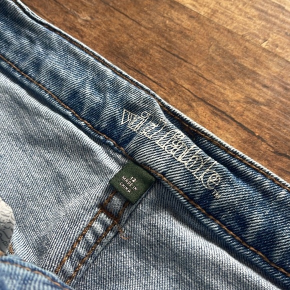 Wild Fable high-rise Skater wide leg full length denim jeans - Picture 6 of 7